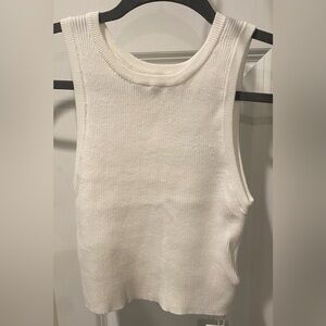 NWT - Commense White Sleeveless Tank Top